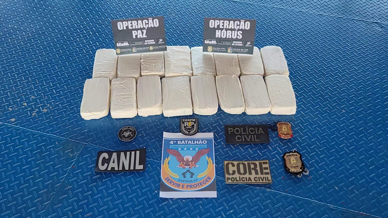 EM SANTANA, POLÍCIAS CIVIL E MILITAR PRENDEM MULHER EM FLAGRANTE PELA PRÁTICA DO CRIME DE TRÁFICO DE DROGAS E APREENDE DEZESSEIS QUILOS DE CRACK
